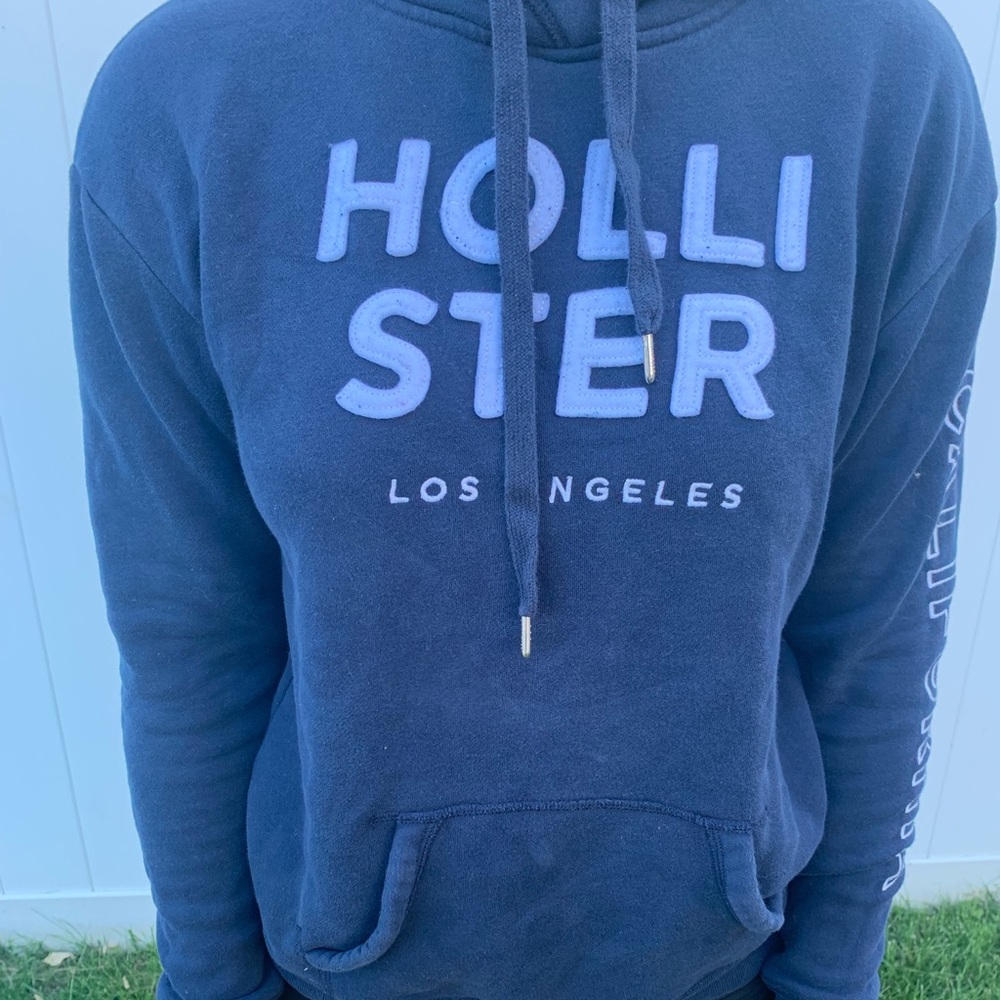 Hollister Navy Blue Hoodie